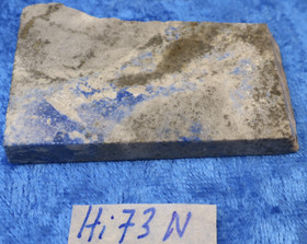 Lapis latsuli siivu 29g 55x35x6mm Afganistan Hi73n