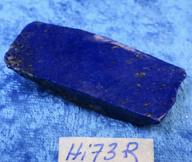Lapis latsuli 1 pinta sahattu extra 18g 50x23x9mm Afganistan Hi73r