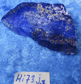 Lapis latsuli raaka extra 44g 65x45x13mm Afganistan Hi73j