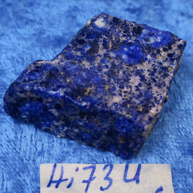 Lapis latsuli 1 pinta sahattu 14g 38x25x10mm Afganistan Hi73u