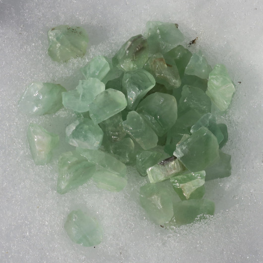 Kalsiitti vihreä raaka Meksiko. Valitse koko