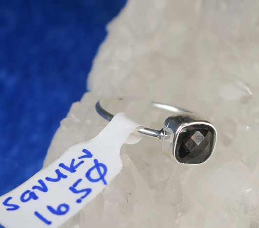 Hopeasormus savukvartsi viistehiottu 16.5mm