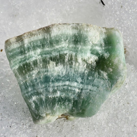 Kalsiitti Caribian Blue sinivihreä raaka 91g  50x38x32mm 