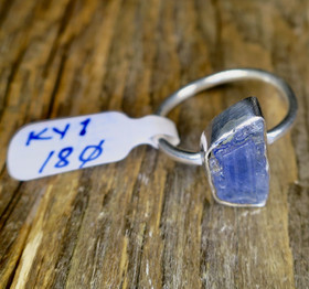 Hopeasormus kyaniitti sininen 18mm KY1