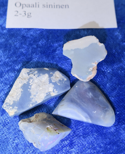 Opaali sininen raaka 2-3g Hi 126sin