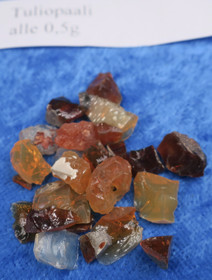 Tuliopaali raaka alle 0,5g Hi126