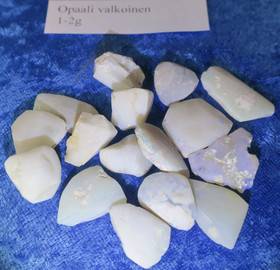 Opaali valkoinen raaka 1-2g Hi126valk
