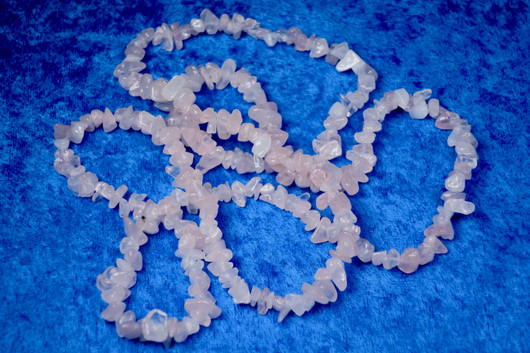 Helmet ruusukvartsi sipsihelmet 70cm