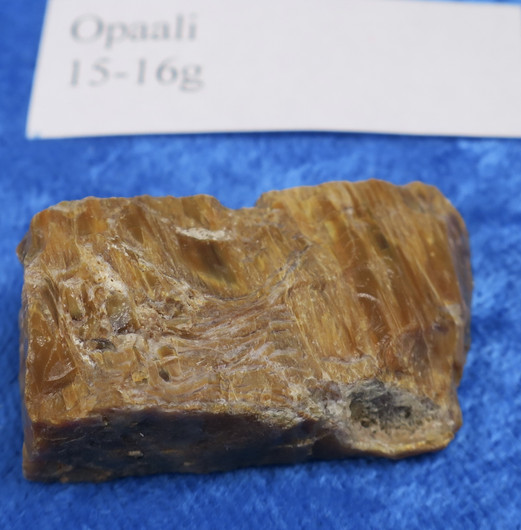 Opaali raaka ruskea 15-16g 39x23x16mm Hi126