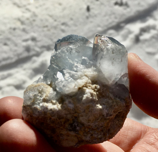 Selestiini kidesykerö 120g ISOT KITEET Madagaskar CE46