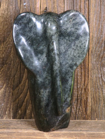 Kiviveistos elefantti, serpentiniitti 1500g Muvez16