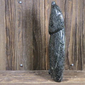 Kiviveistos pöllö serpentiniitti 1300g Muvez14