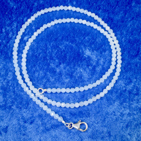 Helmet akvamariini 2.5-3mm viistehiottu 45cm