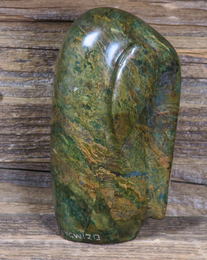 Kiviveistos elefantti verdiitti-afrikan jade 945g Muvez60