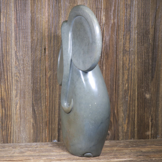 Kiviveistos elefantti talkkiserpentiini 6,5kg  Muvez29