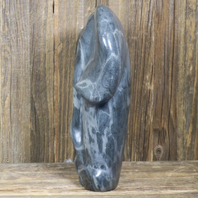 Kiviveistos elefantti talkkiserpentiini 4,8kg  Muvez32