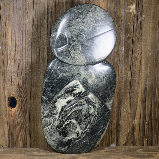 Kiviveistos mietiskelijä talkkiserpentiini 3,1kg  Muvez43