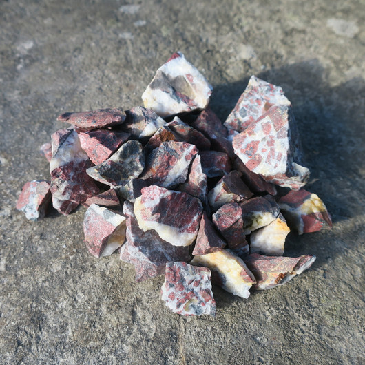 Jaspisbreksia murske 30g rasiassa Kittilä Suomi  Hi22