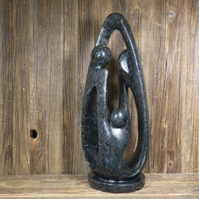 Kiviveistos perhe talkkiserpentiini iso 5,6kg Muvez48