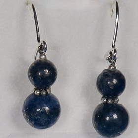 Korvakorut lapis latsuli 8 ja 6mm. 8H6