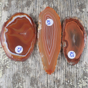 Akaattilevy karneoli 50-70mm K3