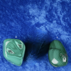 Riipus malakiitti porattu vihreä. Kongo