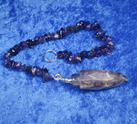 Heiluri, riipus, rannekoru ametistia. 3 käyttötarkoitusta samassa nroH