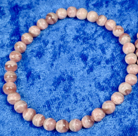 Rannekoru rodokrosiitti 6mm 17-18cm