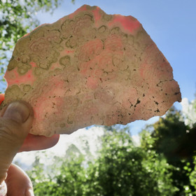 Rodokrosiitti siivu 162g jj12