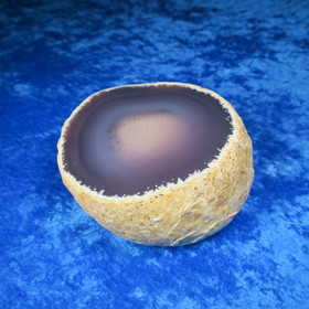 Kalsedoni vettä sisällä 1104g vesiakaatti jj69