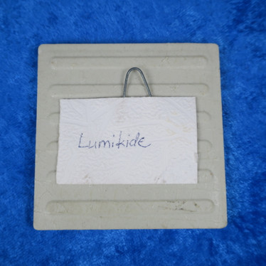Minitaulu lumikide 7x7cm keramiikkalaatta