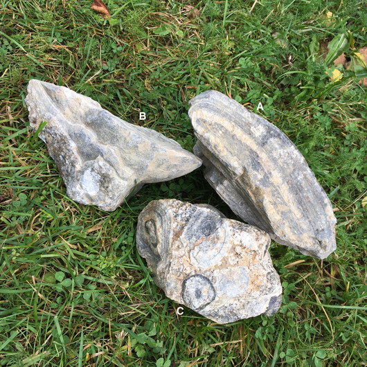 Pallokivi isoja raakakiviä Suomi Hi116 A