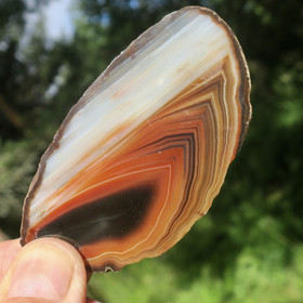 Akaattilevy 34g  88x47x4mm jj3