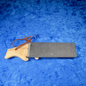 Hiomakivi 97x32x5mm visakoivukahvalla KARHU