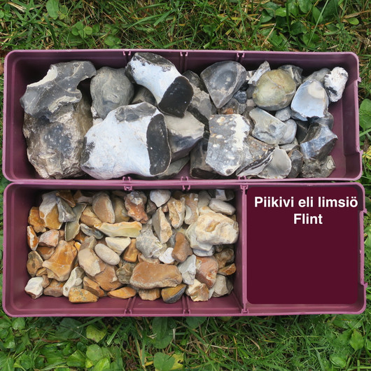 Piikivi eli limsiö – Flint  Hi150. Valitse koko