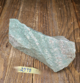 Aventuriini vihreä raaka 294g Luosto Suomi Hi149