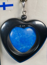 Riipus sininen magnesiittisydän ja hematiittisydän 