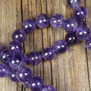 Ametisti tumma violetti 10mm irtohelmi