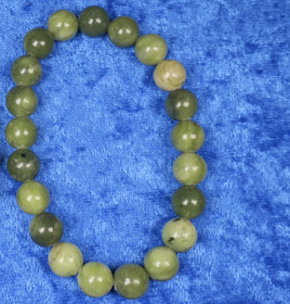 Rannekoru serpentiini 10mm 18cm tummanvihreä