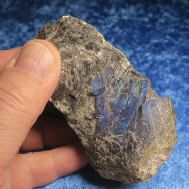 Spektroliitti raaka  364g 80x65x60mm Ylämaa Suomi Hi53S