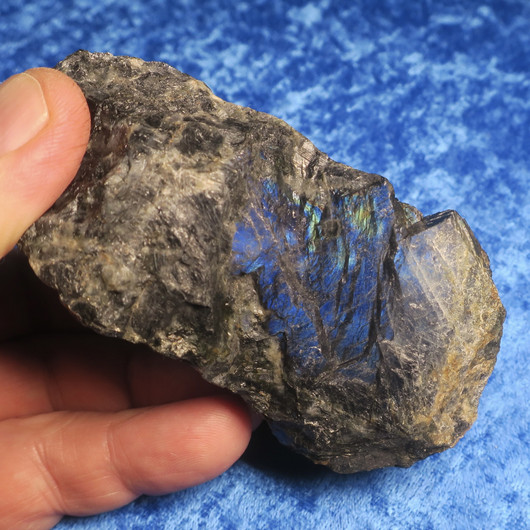 Spektroliitti raaka  364g 80x65x60mm Ylämaa Suomi Hi53S