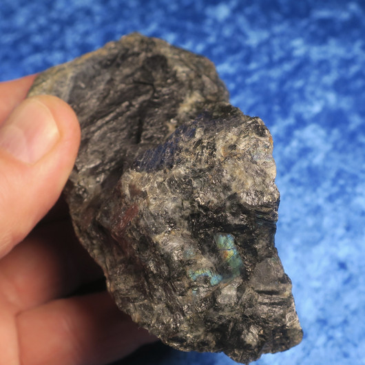 Spektroliitti raaka  364g 80x65x60mm Ylämaa Suomi Hi53S