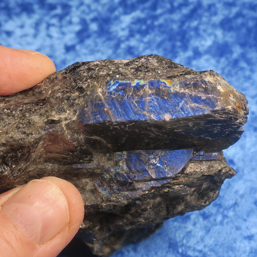 Spektroliitti raaka 329g 90x80x50mm Ylämaa Suomi Hi53S