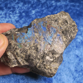 Spektroliitti raaka 312g 90x65x40mm  Ylämaa Suomi Hi53S