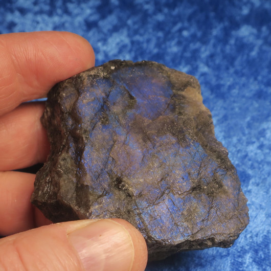 Spektroliitti raaka 185g 65x65x30mm  Ylämaa Suomi Hi53S