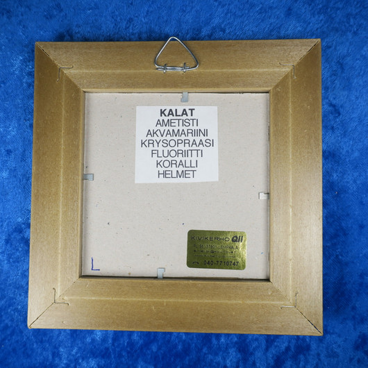 Taulu KALAT, PISCES  onnenkivet L