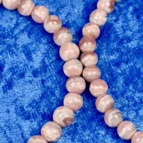 Rodokrosiitti 6mm irtohelmi 