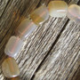 Akaatti kulmikas, natural irtohelmi n. 12x7x7mm