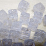 Vuorikide särötetty ice-jää 9mm kuution mallinen irtohelmi
