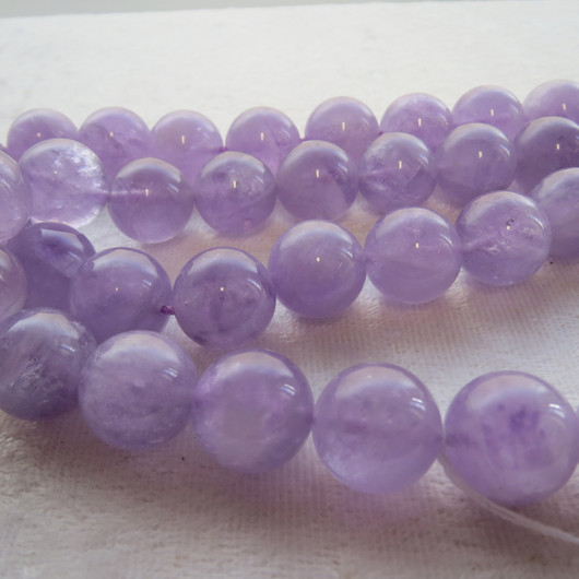 Ametisti vaalea violetti 12mm irtohelmi